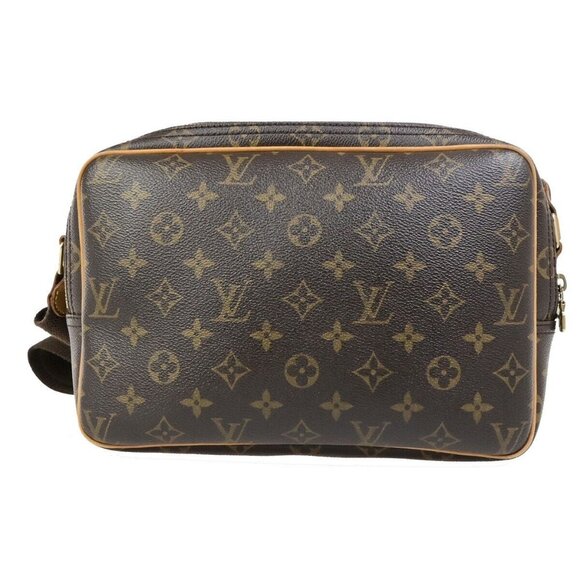 LOUIS VUITTON Reporter PM Crossbody Shoulder Bag Monogram Leather M45254 80ED243 - Picture 3 of 15